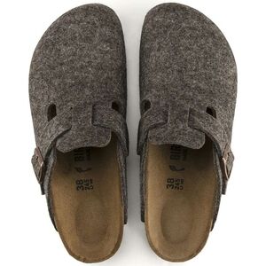 EUC Worn 1x Birkenstock Felt Wool Cacao Boston